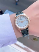 Ferrucci Kadın Metal Kordon Kol Saati  Siyah Rose - 2