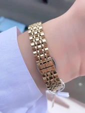 Ferrucci Kadın Metal Kordon Kol Saati  Gold Yeşil thumbnail 3