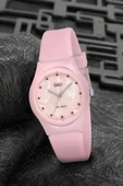 Q&Q Silikon Kadın Kol Saati PVQ86S  Pembe - 1