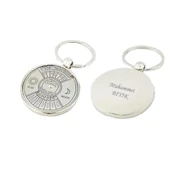 Kişiye Özel 50 Yıllık Takvim Gösteren Anahtarlık Yılbaşı Hediyesi - 1