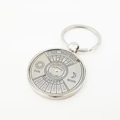 Kişiye Özel 50 Yıllık Takvim Gösteren Anahtarlık Yılbaşı Hediyesi - 2