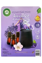 Air Wick Essential Mist Otomatik Hava Tazeleyici Kit Lavanta ve Badem Çiçeği - 1