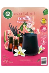 Air Wick Essential Mist Otomatik Hava Tazeleyici Kit Vanilya ve Pembe Papaya - 1