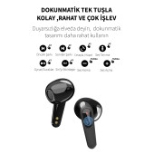 Deilmi Db-06 Bluetooth Kulaklık Ios Android Xiaomi Uyumlu Hd Ses Özellikli Dokunmatik Gürültü Önleyicili - 3