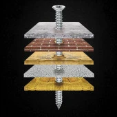 Buldex Vida 7.5x60 mm 50 ADET Sivri Uçlu Dübelsiz Beton Vidası Tork Duvar Vidası Buldeks thumbnail 8