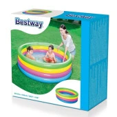 Bestway Renkli 4 Halkalı Şişme Havuz 157X46 cm 51117 - 2
