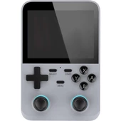 Cosmostech D007 Plus Android Taşınabilir Retro El Atarisi Game Oyun Konsolu HD IPS 3.5 Ekran -10.000+ Oyunlu Gri thumbnail 1
