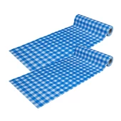 Pratikser Tek Kullanımlık Masa Örtüsü Mavi - 120x150cm - 2 Rulo - 1
