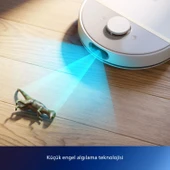 Philips HomeRun 7000 Serisi Aqua XU7000/02 Beyaz Gold Akıllı Robot Süpürge - 3