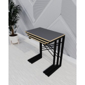 Eportatif 3 lü Zigon Sehpa Metal Sehpa Atlantik Füme 1365 - 3