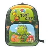Unick Color Turtle Kabartmalı Orta Boy Sırt Çantası - 1