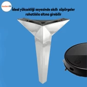 Kale Lüks Mobilya Yükseltici Kanepe Tv Ünitesi Koltuk Ayağı Konsol Ayakları Krom 23 Cm - 5