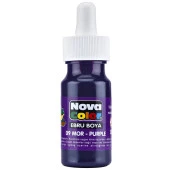 Nova Color Ebru Boyası Mor Şişe 30 cc - 1