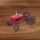 KIRMIZI METAL TRAKTÖR - 6