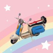 RENKLİ METAL MOTO - 3