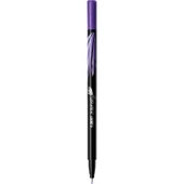 Bic Keçe Uç Kalem İnterstiy Fine Liner İnce Uçlu Kalem Mor (12 Li Paket) - 4