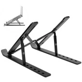 Frisby Taşınabilir Katlanır Alüminyum Notebook Standı Siyah - 2