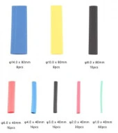 164 Parça Set Isıyla Daralan Makaron Kablo Koruyucu Kılıf thumbnail 2