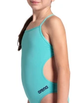 ARENA KIZ ÇOCUK YÜZÜCÜ MAYO GIRL'S TEAM SWIMSUIT CHALLENGE SOLID 004765870 YZM - 4