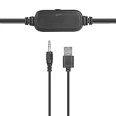 Snopy SN-83U Led Işıklı 2 Watt x2 Siyah Usb 2.0 Rgb Işıklı Gaming 1+1 Mini Speaker Hoparlör Pc Bilgisayar Yanı Hoparlör - 5