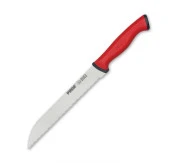 Pirge Ekmek Bıçağı Duo 34024 17cm Kırmızı - 1