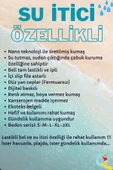 Su İtici Özellikli Dijital Baskılı Erkek Plaj Deniz Şort Mayo - D023-Beyaz thumbnail 6