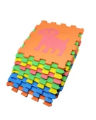 Çocuk Oyun Matı - Yer Karosu - Oyun Minderi 33cmx33cmx1cm 9 Adet - 8