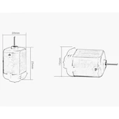 1 Adet DC Motor, Deney Motoru, 3V, 6V Motor Yüksek Devir Dinamo Motor - 3
