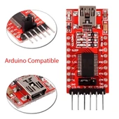 USB TO TTL Çevirici Modül FT232RL Arduino Yeni + 5 Pin Kablo - 5