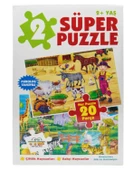 2 Süper Puzzle Çiftlik Hayvanları ve Vahşi Hayvanlar - 1