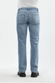 Erkek Buz Mavisi Jean Pantolon - 4