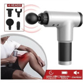 Masaj Aleti Tabancası Sporcu Kas Rahatlatıcı Şarjlı 6 Seviye Titreşimli Fascial Massage Gun RH-320 - 1
