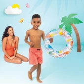 Intex Desenli Çocuk Yüzme Simidi 51 cm (59230) - 4