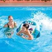 Intex Sevimli Tembel Hayvan Figürlü Çocuk Yüzme Simidi 76 cm (59266) - 5