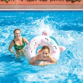 Intex Sevimli Kedi Figürlü Çocuk Yüzme Simidi 76 cm (59266) - 5