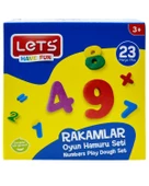Lets 23 Parça Rakamlar Oyun Hamuru Seti - 1