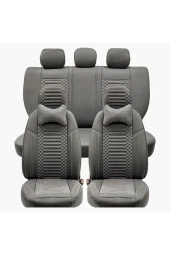 Startcar Bmw X6 Full Deri Oto Koltuk Kılıfı Ön Arka Set Füme SC - 2
