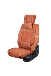 Startcar 
Alfa Romeo 156 Deri Oto Koltuk Kılıfı Ön Arka Set Anka Tarçın SC - 5