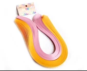 Hayal Quilling Telkari Kağıdı - Koyu Sarı ve Pembe Renk 200lü thumbnail 2