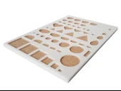 Quilling Şekillendirme ve Boyutlandırma Şablonu - 5