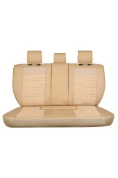 Startcar Fiat Doblo 2 Lüks Deri Oto Koltuk Kılıfı Ön Arka Takım Platin Series 2+1 thumbnail 2