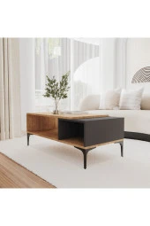 ALONEX HOME  TARZ ORTA SEHPA ANTRASİT-SEPET (8011) - 2