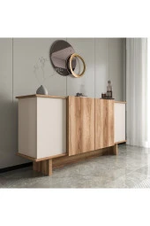ALONEX HOME  Diana 180 Cm Konsol , Ceviz- Kumsal Konsol - 1