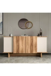 ALONEX HOME  Diana 180 Cm Konsol , Ceviz- Kumsal Konsol - 2