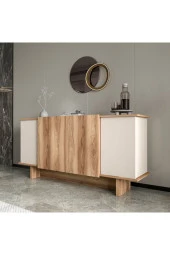 ALONEX HOME  Diana 180 Cm Konsol , Ceviz- Kumsal Konsol - 4