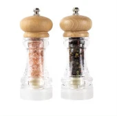 Bay Home Ahşap Akrilik Baharat Öğütücü-1360 - 1