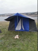 TMC CAMPİNG KAPI SİNEKLİKLİ 2+1 L MUTFAKLI DOUBLE KAMP ÇADIRI 4-6 KİŞİLİK - 6