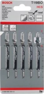 Bosch T119BO Dekupaj Testeresi Bıçağı 5li Paket - 2