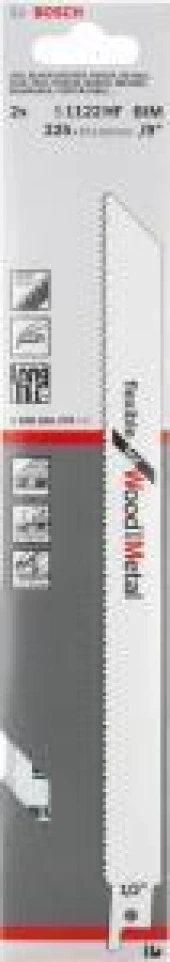 Bosch S1122HF Panter Testere Bıçağı 2li Paket thumbnail 2