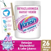 Vanish Multipower Leke Çıkartıcı  Deterjan Güçlendirici Toz 2 x 800 gr Renkliler  Beyazlar Için - 2